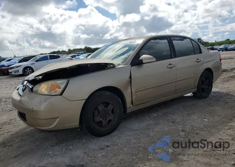 2006 Chevrolet Malibu Lt z USA, uszkodzony, nr VIN 1G1ZT51F76F169140
